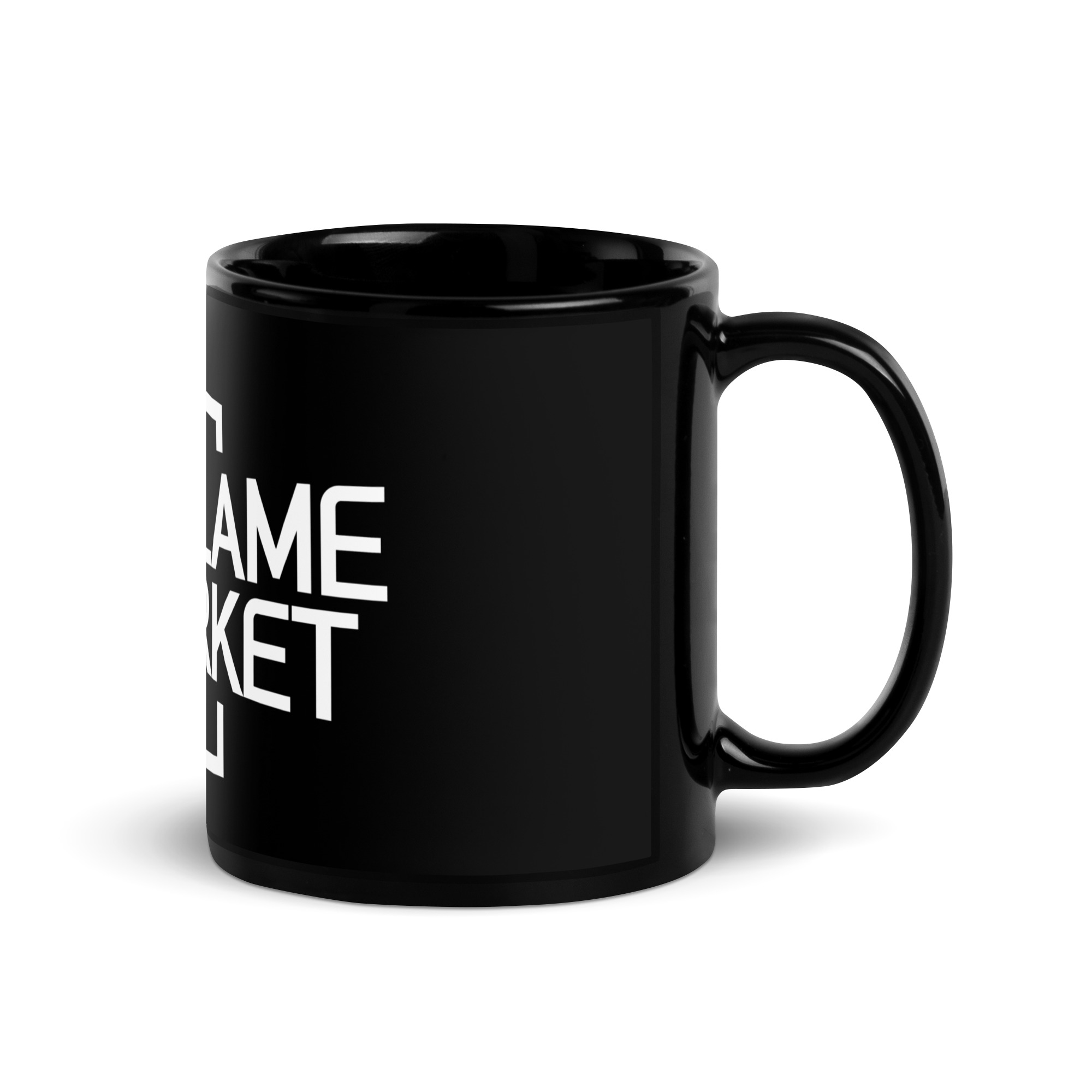 Black Glossy Mug - Bilde 2