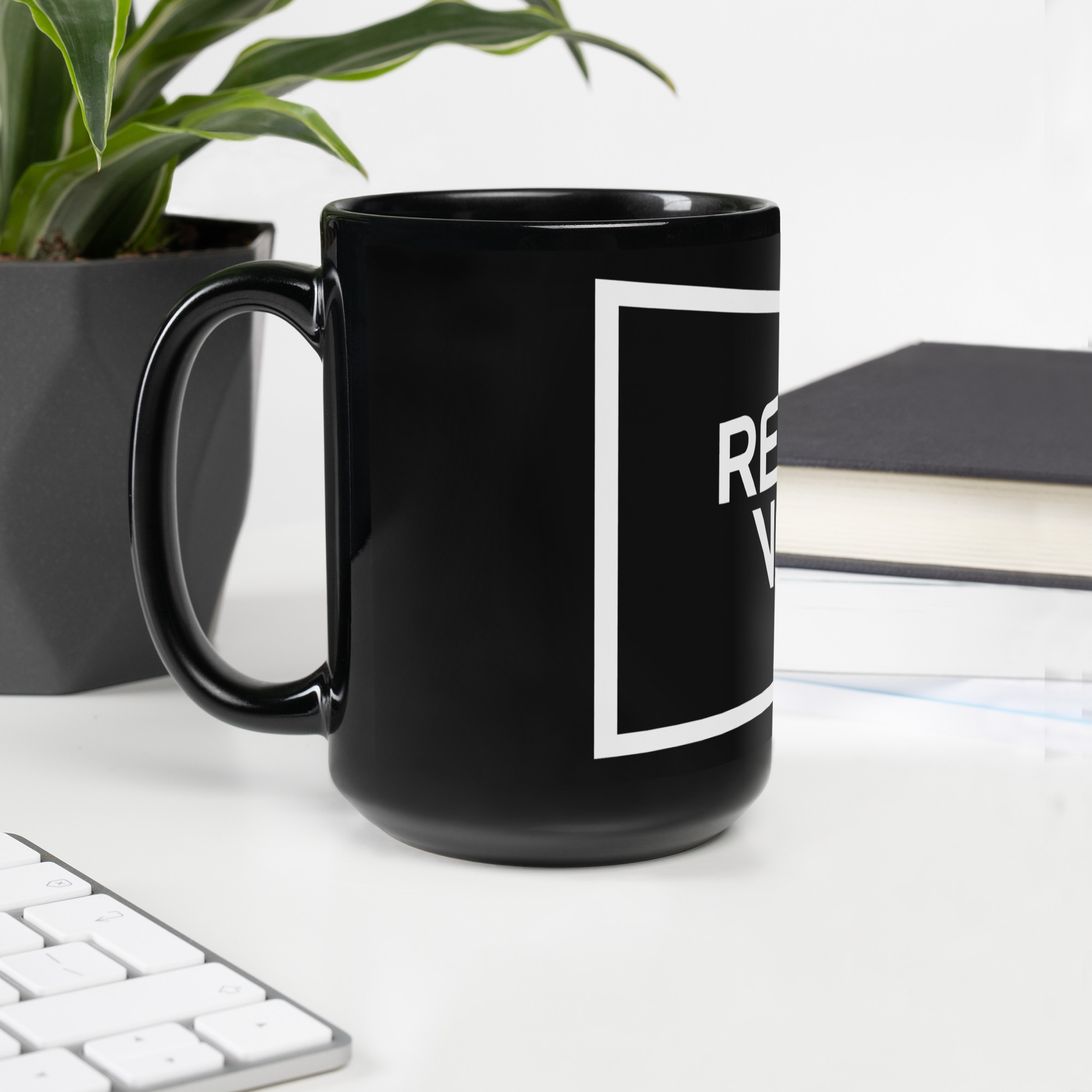 Black Glossy Mug - Bilde 8